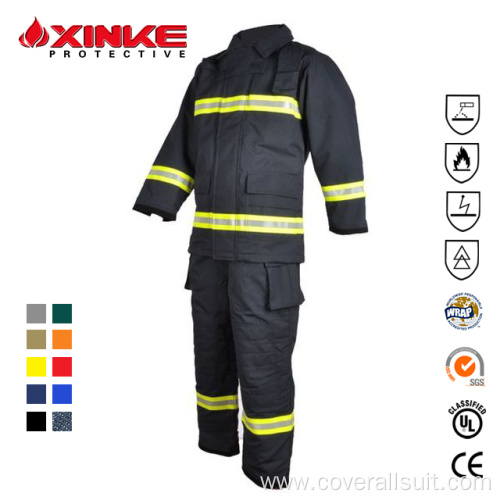 China service Protective Clothing Fire Fighting Suit Supplier